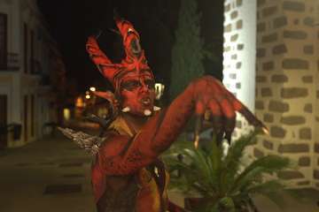 Valsequillo celebra el Perro Maldito pese a la Covid-19/TA.